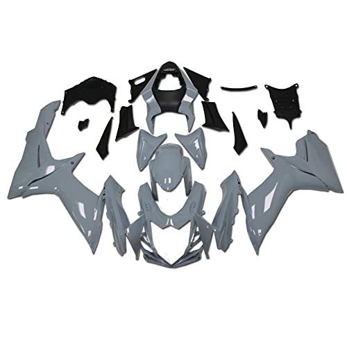YTL Gray Full Fairing Fit for Suzuki 2011-2026 GSXR 600/750 - color: 017 Gray