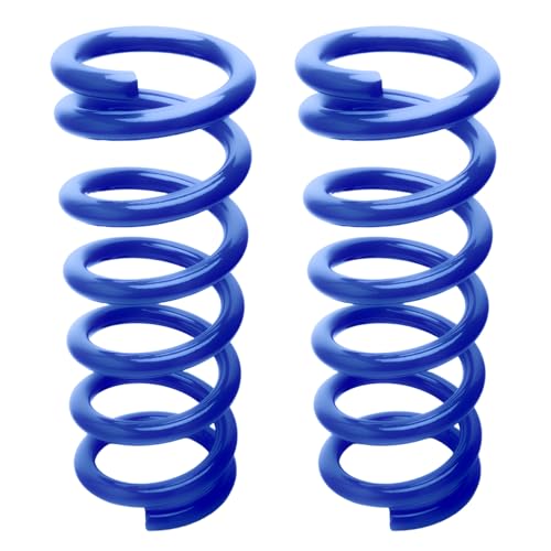 2” Front Drop Coil Springs Lowering Kit for 1999-2007 Chevy Silverado/GMC Sierra 1500 (2WD V8 Only)-Blue - color: blue, size: 1999-2007 Silverado/Sierra 1500 2''Drop