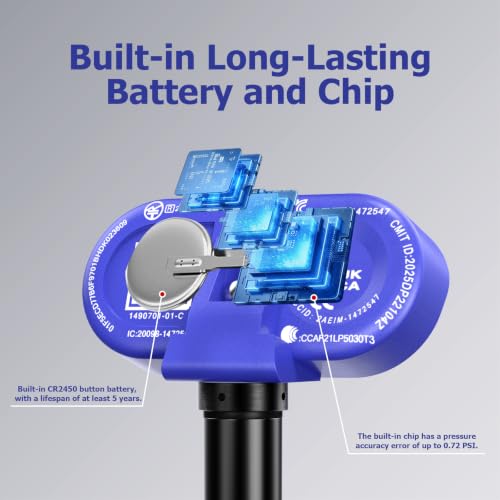 TPMS Sensor, Tire Pressure Monitoring System for 2020-2025 Tesla