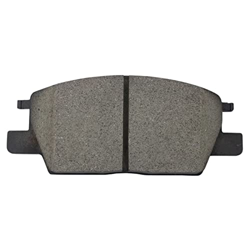 TRQ Front and Rear Ceramic Brake Pad and Rotor Set 5-Lug - style: BKA14604