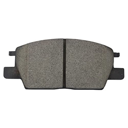 TRQ Front and Rear Ceramic Brake Pad and Rotor Set 5-Lug - style: BKA14604