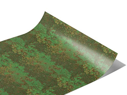 Rwraps Matte Vinyl Car Wrap Film in Bronze Age Rust - 59“ x 1ft - Vehicle Sheet Roll with Adhesive Back and Air Release Technology - color: Bronze Age Rust Matte, size: 59in x 1ft W/ Application Card