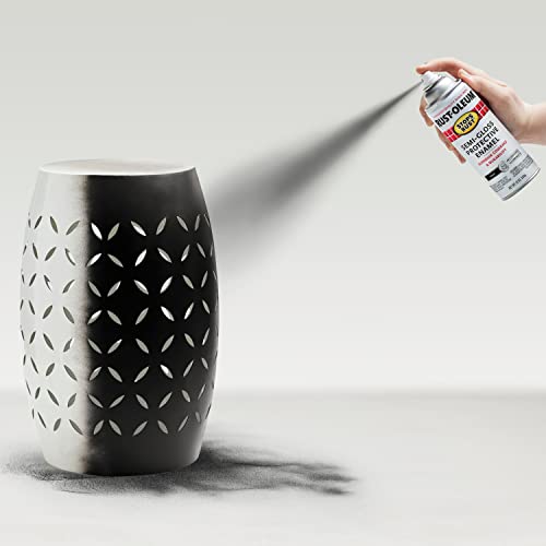 Rust-Oleum Stops Rust Spray Paint, Semi-Gloss Black