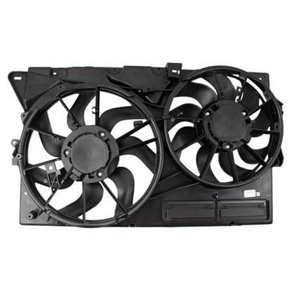 TRQ Radiator Dual Cooling Fan Assembly - style: RFA73774
