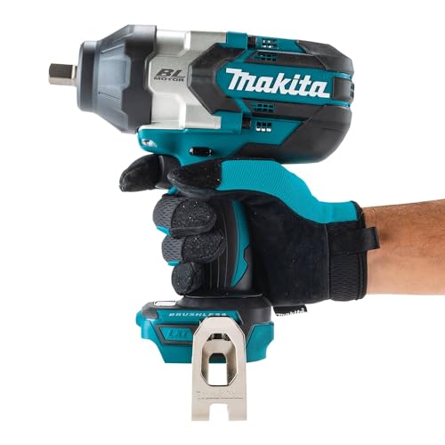 Makita XWT19Z 18V LXT® Lithium-Ion Brushless Cordless 3-Speed 1/2" Sq. Drive Impact Wrench w/Detent Anvil, Tool Only - style: Impact Wrench Only