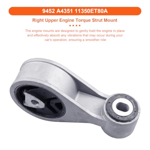 Engine Motor Mount Compatible with Ni-ssan Rogue 2008-2013 L4 2.5L,Ni-ssan Rogue Select 2014-2015 L4 2.5L,Nissan Sentra 2007-2010 L4 2.5L,Replacement for A4351 A4352 - size: 08-13 Nissan Rogue /14-15 Rogue Select L4 2.5L