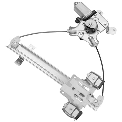 Obaee Window Regulator with Motor Rear Left Driver Side, Replace 741-390 - size: Rear Left Driver Side