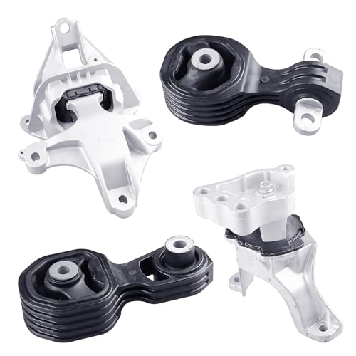 Engine Motor Mounts Set - Compatible withHonda Accord 2018-2022 L4 1.5L 2.0L Automatic Transmission Mount, Replace# 10151 10155 10143 10158, A65128 A65109 A65126 A65112 - size: 2018-2022 Honda Accord L4 1.5L/2.0L Auto
