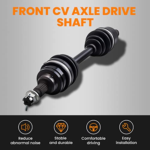 maXpeedingrods 2PCS Front CV Axle Shaft for Honda Rancher 350 TRX350FM - size: 2 Pack