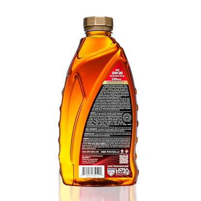 SAE 0W-20 Full Synthetic Motor Oil API SP ILSAC GF-6A 12 Quarts - size: 12 Quarts Pack