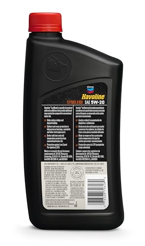 HAVOLINE (223393481-12PK 5W-20 Motor Oil - 1 qt. (Pack of 12) - size: 1 Quart (Pack of 12), style: 5W-20