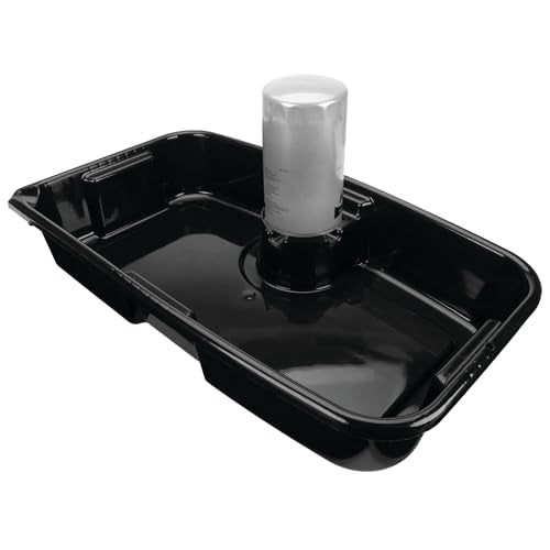 Performance Tool W4079 11-Quart Automotive Oil Drain Pan with Filter Stand - style: 11 Quart Drain Pan
