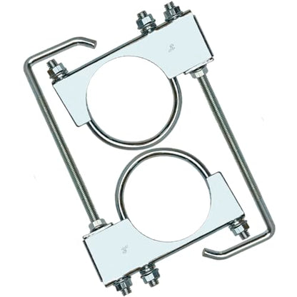 3" Exhaust Clamp With Hanger One-Piece Muffler Hanger, Pack of 2 - size: 3"-2 PACK（One-Piece)