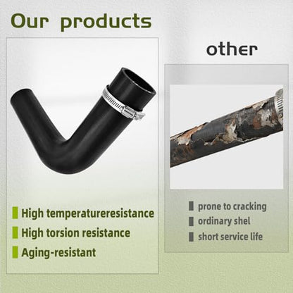 2" ID 90 Degree Coolant Radiator Hose, 5.9” Leg Length, Heavy-Duty 3-Ply Reinforced Silicone Elbow Coupler Hose for Turbo Intake, Cooling System, Marine & Industrial Use - style: 90 Degree
