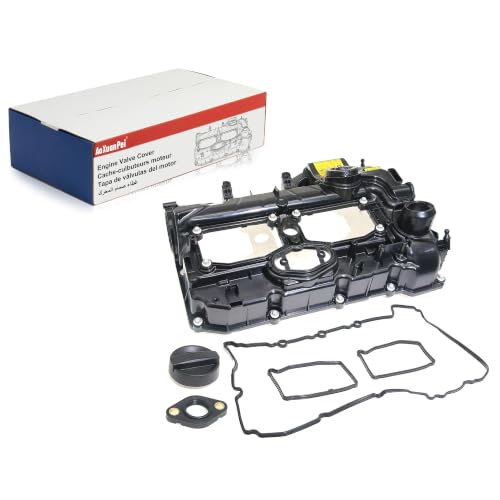 Replace 11127588412 N20 Engine Valve Cover with Gasket Bolts Oil Cap for BMW 2012-2018 528i 528i xDrive 328i 328i GT xDrive 320i 428i X1 X3 X4 X5 Z4 2.0L