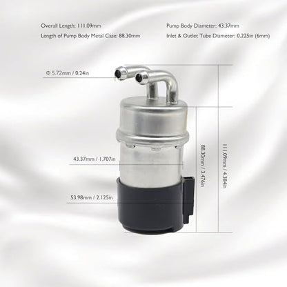 Motorcycle Fuel Pump 15100-38A10 Electric Fuel Pump Fit for Suzuki - size: 15100-38A10