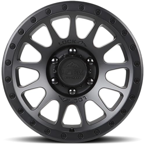 LOCK OFFROAD YOSEMITE-7969MB 17X9-6X139.7 0et - Matte Black with Matte Black Ring - color: Matte Black with Matte Black Ring, size: 17X9 - 6X139.7 0et