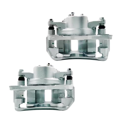 2 Pcs Front Brake Calipers Fit for 1991-2001 Honda Accord CR-V Odyssey Prelude, 1995-2001 Acura CL Integra TL, 1996-1999 Isuzu Oasis, Replace for 19B1460 19B1461 - size: 19B1460+19B1461
