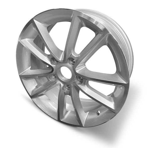 New OEM Replacement Wheel for 2018-2020 Dodge Journey 17x6.5 inch Aluminum Rim Painted Silver Fit 215/60R17