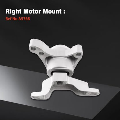 Engine Motor Mount & Trans Mount Kit Compatible with 2014-2020 Fusion 1.5L