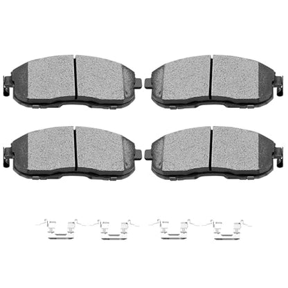 ECCPP Front Brake Pads Kits,4pcs Ceramic Pads Sets For Nissan For Sentra - size: Front D815-7318
