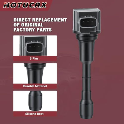 UF550 Ignition Coils & Spark Plugs Tune Up Kit, 6 Pack - size: UF550 & Spark Plugs