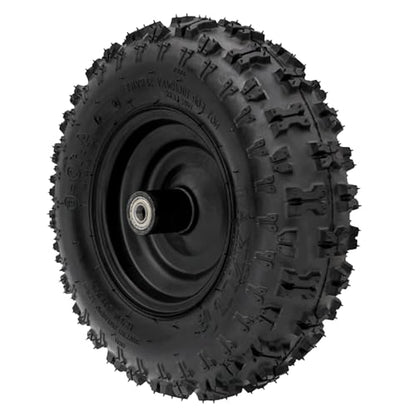 4 Sets of 4.10-6 Go Kart ATV Tubeless Tires with Rims | Front and Rear Tire for Scooter Quad Bikes 4 Wheelers