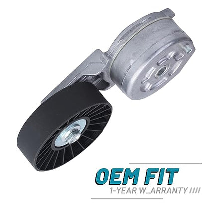 IRONTEK 12563084 Belt Tensioner Pulley Assembly fit for Buick (1994-2005 Century/ 1988-1996 Regal), for Chevrolet 1990-1994 Cavalier, for Pontiac (1994-1998 Grand Am) #89203 T38105 - size: 12563084