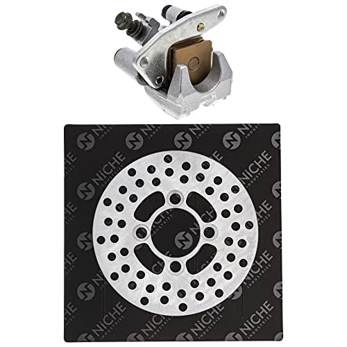 NICHE Front Right Brake Rotor Caliper Kit for Yamaha 5LP-2580U-00-00