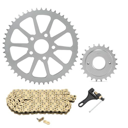 TOFR Belt Drive to Chain Drive Conversion Kit for Harley Softail 1989-1999 - size: 23T+48T