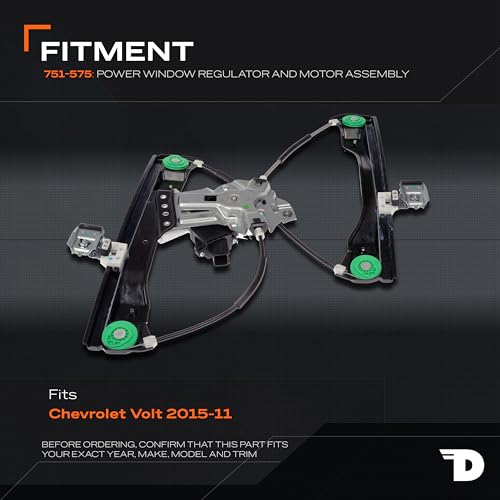 Dorman 751-575 Front Driver Side Power Window Regulator and Motor Assembly Compatible with Select Chevrolet Models