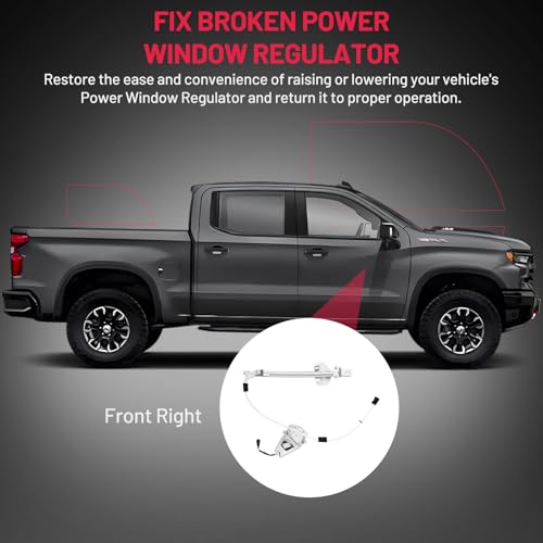 BDFHYK 748-574 Power Window Regulator with Motor Front Right Compatible with Jeep Liberty KJ 2006-2007 - size: Front Right, style: 2006-2007 Jeep Liberty
