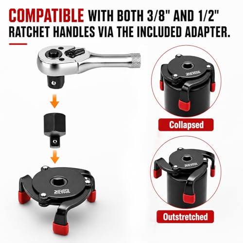 3-Piece Oil Filter Wrench Set