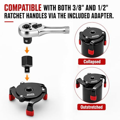 3-Piece Oil Filter Wrench Set