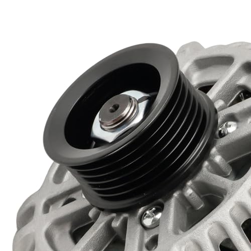 KAX Alternator Compatible with Hyundai,Kia;2001-2004 Santa Fe 2.7L,2002-2004 Sonata 2.7L,2002-2004 Optima 2.7L,2003-2004 Tiburon 2.7L 110 Amp Replace for 11020N,439295,3730037405RU,3730037405R - size: 11020N-G