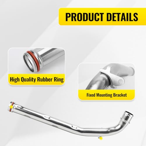 Upgrade Aluminium Thermostat Housing Assembly for Buick LaCrosse Regal 2017-2020,Cadillac XT5 XT6 2017-2023 GMC Acadia 2017-2023 - Replaces 12678779 12673659 - color: 15-11122