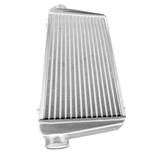 Universal Intercooler 31''x13''x4" Front Mount Intercooler 3'' Inlet and Outlet Aluminum Turbo Intercooler Direct Replacement for Any Turbo Charger system - size: 31''x13''x4" 3''