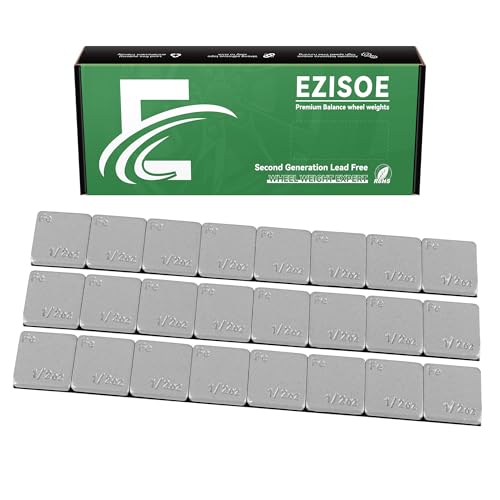 0.5 Oz Stick on Wheel Weights（144pcs,72oz）,1/2 Oz Gray Adhesive Backed Wheel Weights for Cars, Trucks, SUVs, Motorcycles, Low Profile - color: Gray, size: 0.5oz-144PCS