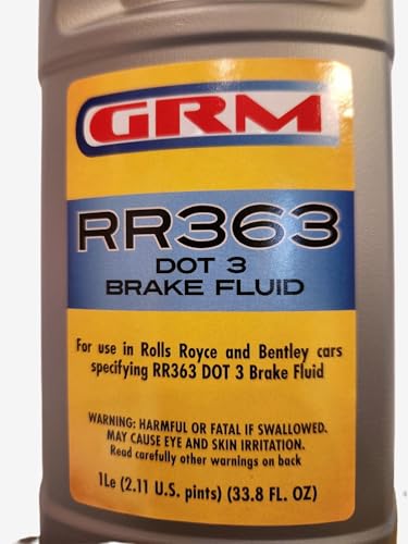 GRM Distributing, LLC RR363 Heavy Duty Brake Fluid - 2 Pack