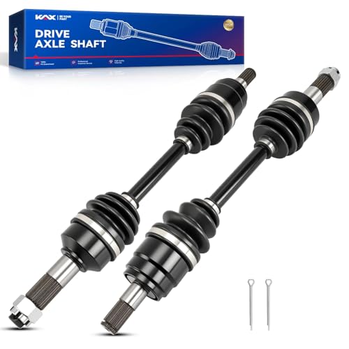 KAX 18.4in 19.3in Front CV Axle Shaft Assembly Fit For 2014-2018 Honda TRX500FE2 FourTrax Foreman 4x4 ES with EPS, 2015-2018 Honda TRX500FM6 FourTrax Foreman Rubicon EPS, 2 PCS CV Axle - size: Front 18.4in 19.3in