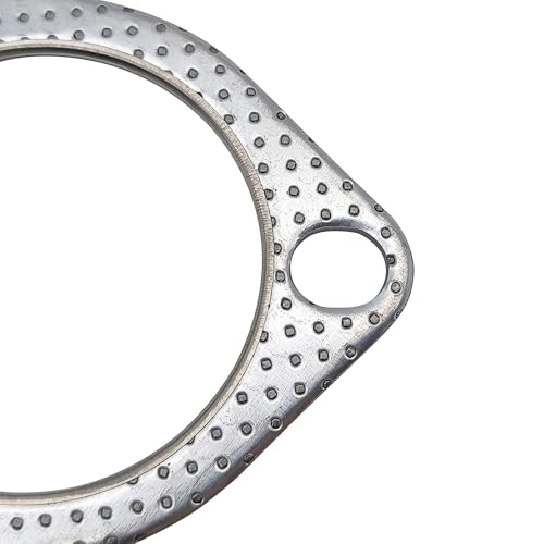 2.5 Inch Exhaust Gasket 3-Bolt 63.5mm Flange High Temperature Graphite - size: 2.5 in