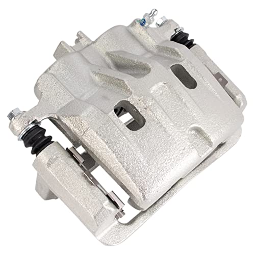 TRQ Front Brake Caliper Set Zinc Coated Brackets Hardware - color: Replacement, size: CLA31948