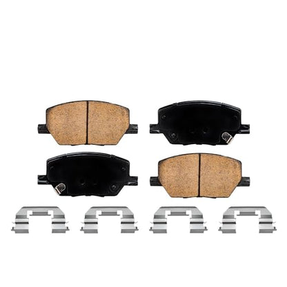 Detroit Axle - 8pc Brake Kit for Jeep 2015-2022 Renegade 2016-2020 500X - size: 8PR53084/KIT