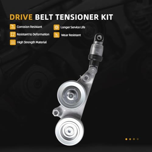 Serpentine Belt with Tensioner Kit #39092 31170-R70-A01 31170-RKB-005 - size: 2005-2011 for Odyssey/Pilot/Accord