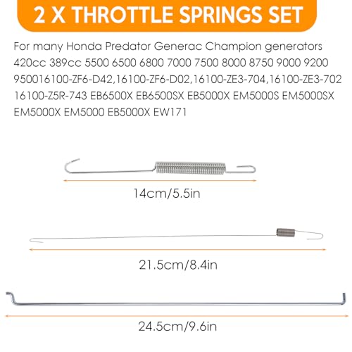36 Pack Throttle Return Springs for Honda Briggs Engine