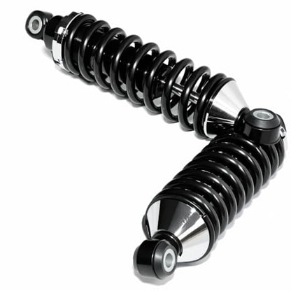 1 Pair Rear Street Rod Coil Over Shock w/300 Pound Black Coated Springs - size: Spring Rate 300Pound