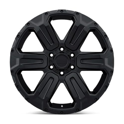 Black Rhino Hard Alloys WANAKA 18X9 6X120 6.38 35mm MATTE BLACK - 1890WKA356120M67 - color: MATTE BLACK, size: 18X9, 6X120, 6.38, +35mm