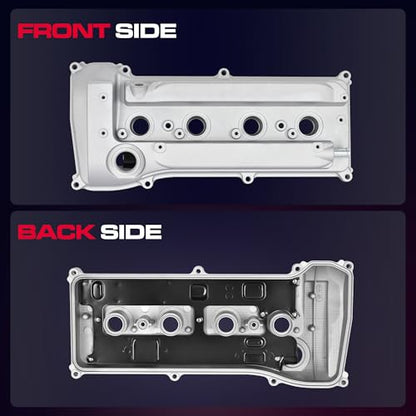 Aluminium Engine Valve Cover Fit for Toyota Camry 2002-2009, Corolla & Matrix 2009-2013, Highlander 2001-2007, RAV4 2004-2008, Solara 2002-2006, L4 2.4L,Replace # 11201-28014