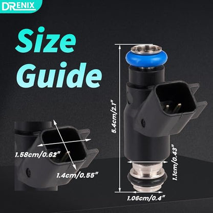 Fuel Injectors for-Chevy Avalanche Suburban Express 1500 2500 3500 Silverado 1500 Tahoe for-GMC Savana 1500 2500 3500 Sierra 1500 Yukon 12613411 FJ1061 FJ10735
