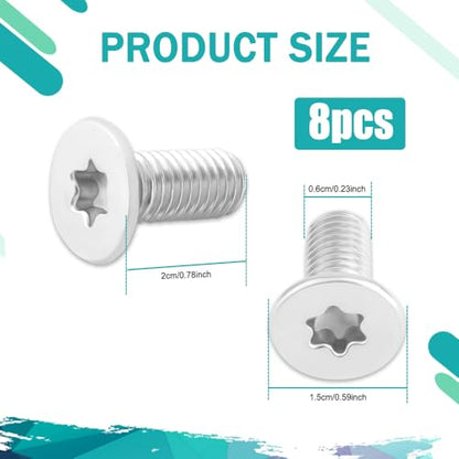 8PCS Brake Rotor Screw, Rotor Screws for Brake Discs - color: 8PCS